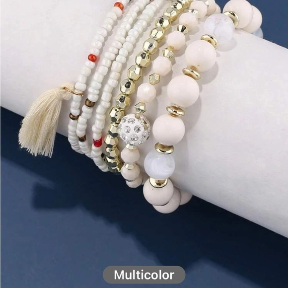 New beaded bracelet set - Picture 2 of 4